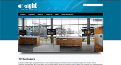 Desktop Screenshot of insightdigitalsignage.com